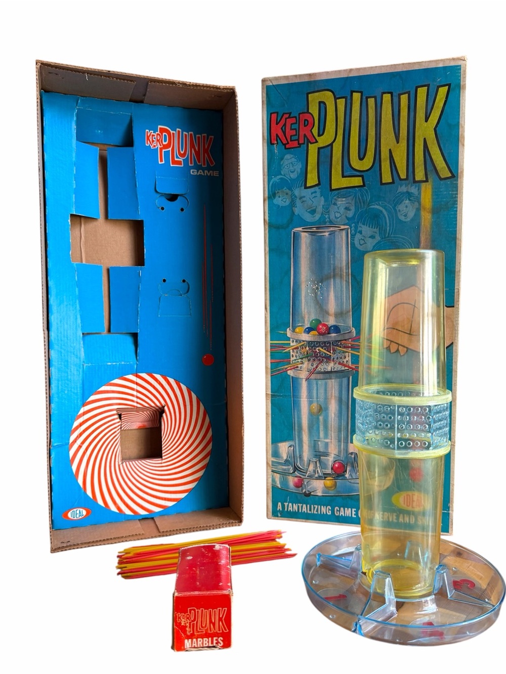 Original 1967 KerPlunk Game Vintage Ker Plunk Complete